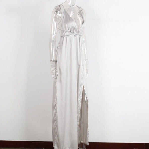 The silk Maxi Dress