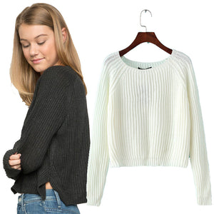 The casual sexy women sweaters