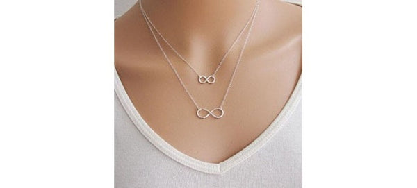 The Simple Eight Infinity Symbol Necklace