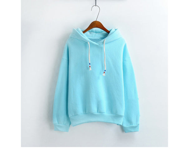 The Solid Leisure Hooded Hoodie