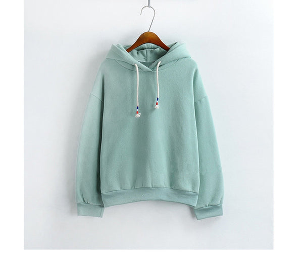 The Solid Leisure Hooded Hoodie