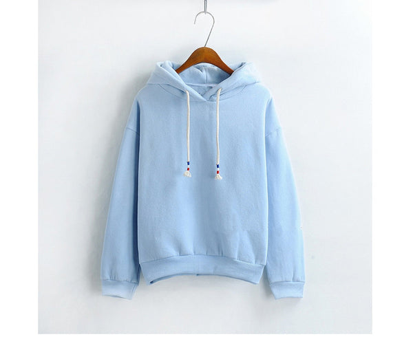 The Solid Leisure Hooded Hoodie