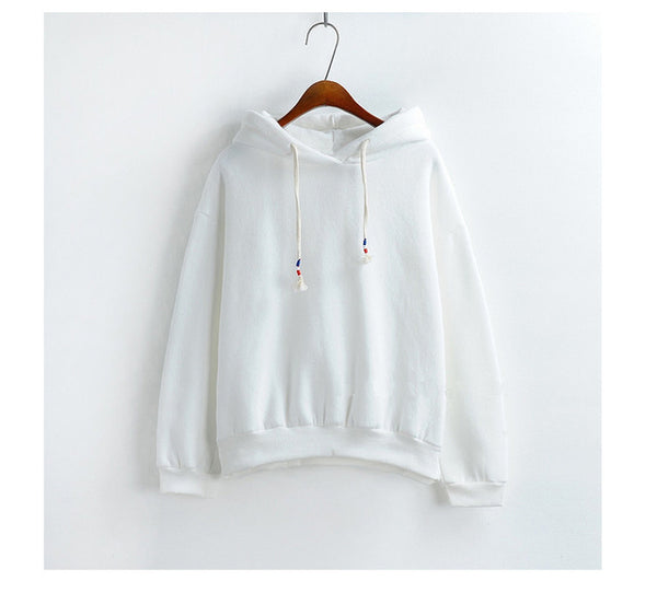 The Solid Leisure Hooded Hoodie