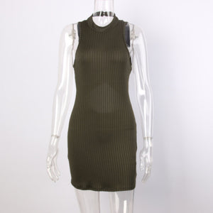 The Bodycon Back Hollow Out Dress