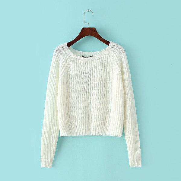 The casual sexy women sweaters