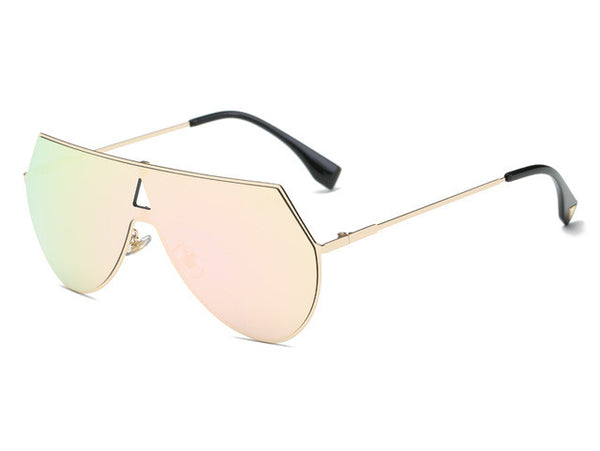 The Mirror Lens Alloy Pilot Sunglass