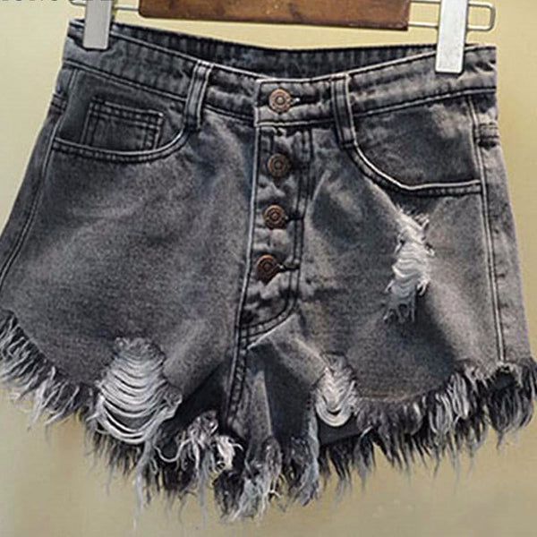 The worn loose burr shorts