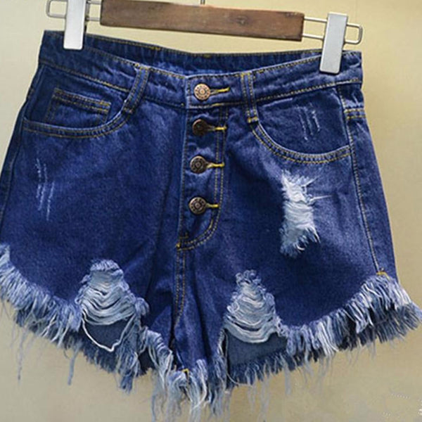 The worn loose burr shorts