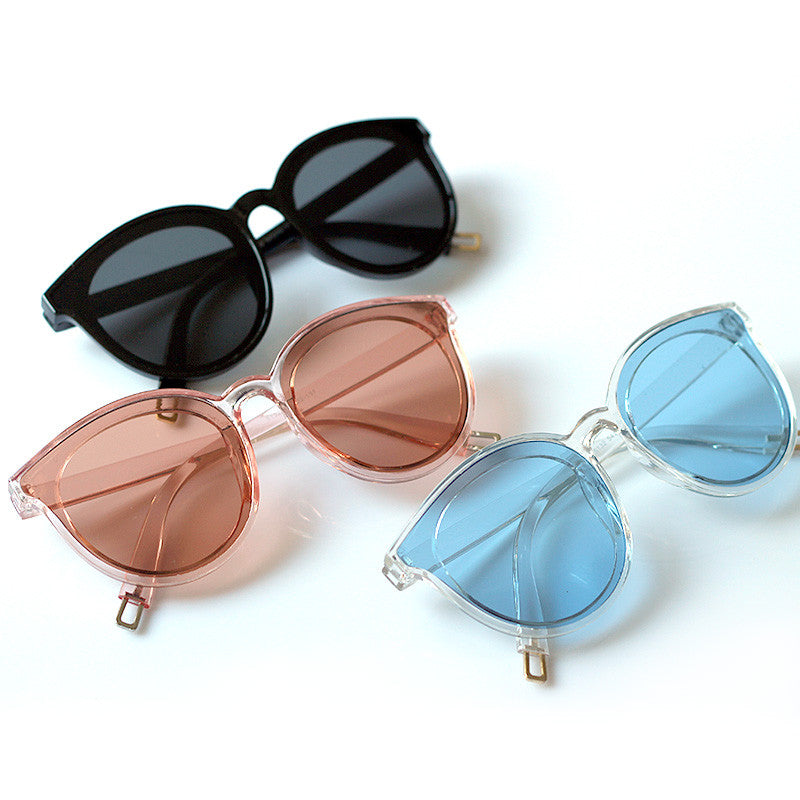 The sea blue sunglasses