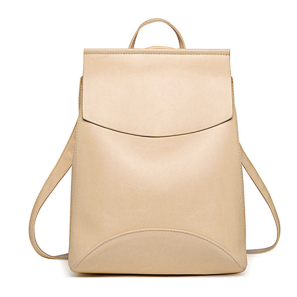 The Leather Bagpack mochila