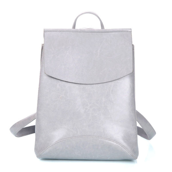 The Leather Bagpack mochila