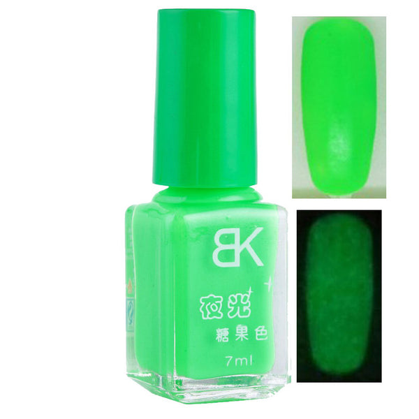 The 1pcs 20colors candy luminous paint nail polish