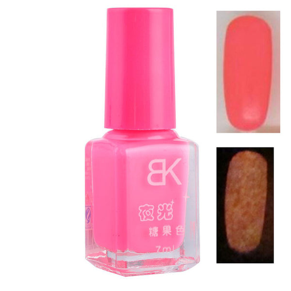 The 1pcs 20colors candy luminous paint nail polish