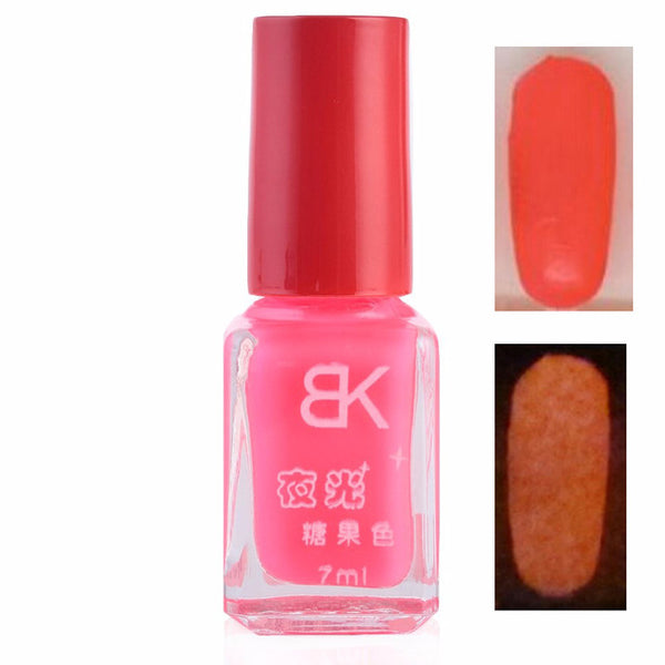 The 1pcs 20colors candy luminous paint nail polish