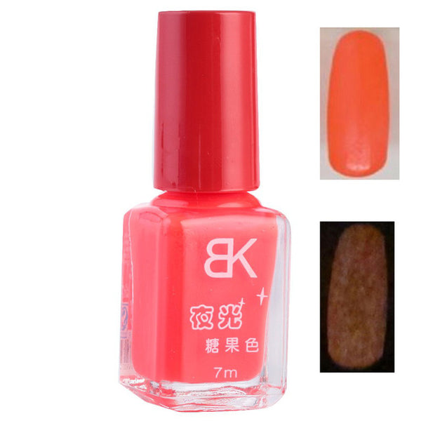 The 1pcs 20colors candy luminous paint nail polish