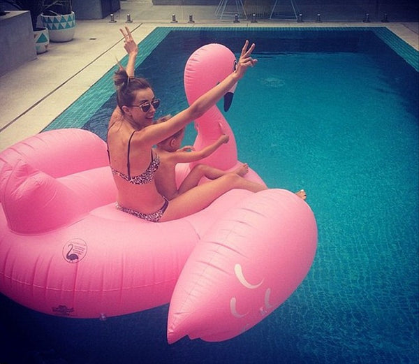 The Pink Flaminggo Giant Inflatable Pool