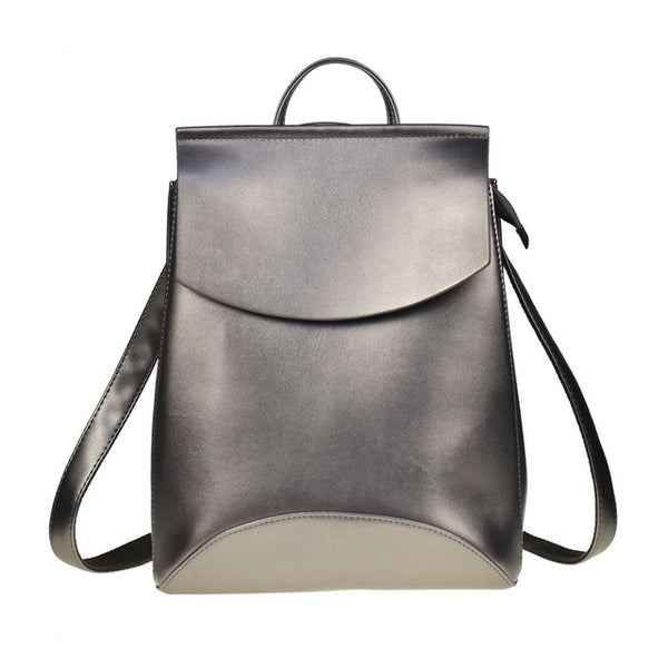 The Leather Bagpack mochila