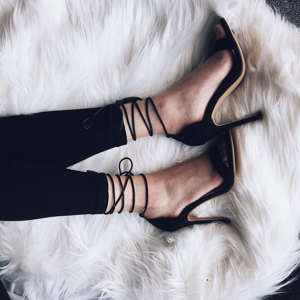 The Ankle Strap High Heels