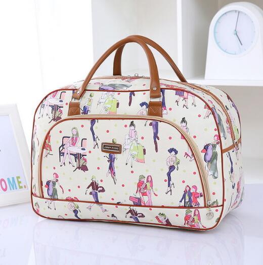 The Waterproof Print Luggage Duffle Bag