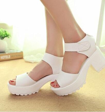 The wedges platform sandals