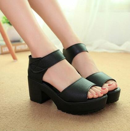 The wedges platform sandals