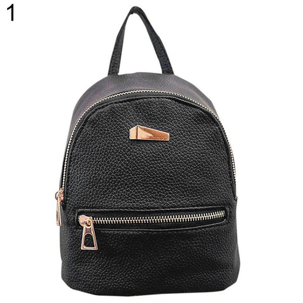 The Leather Mini Backpack