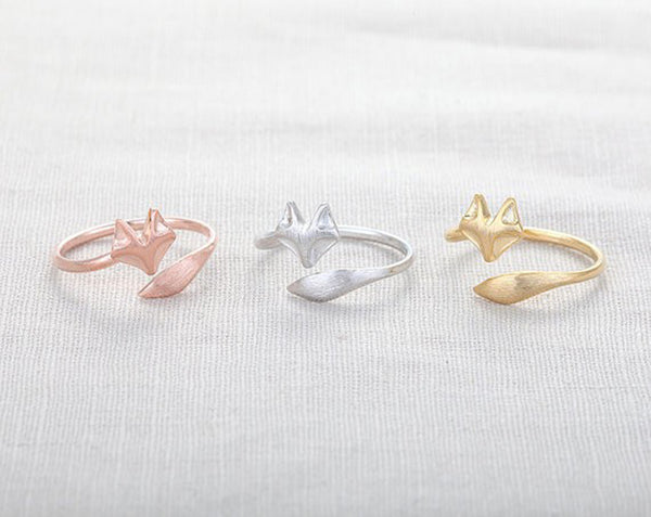 The Cute Fox Ring Gold/Silver