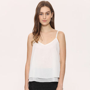 The Sleeveless Shirt Sexy V-neck