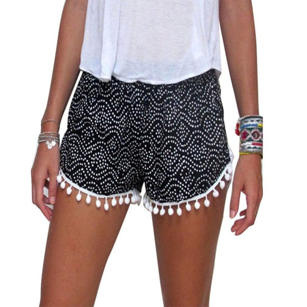 The Summer Women High Waist Floral Shorts