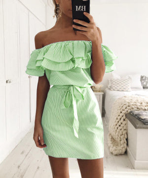 The Off Shoulder Strapless Dress