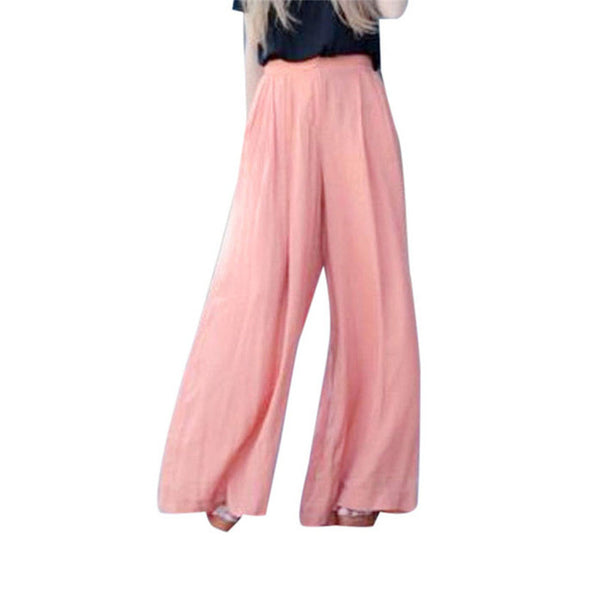 The wide leg flowy harem pants