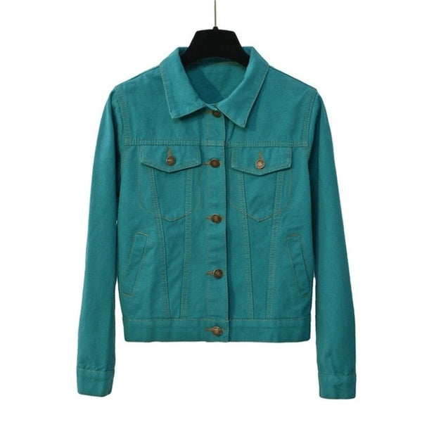 The Jeans Coats Female Casual Jacket