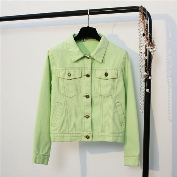 The Jeans Coats Female Casual Jacket