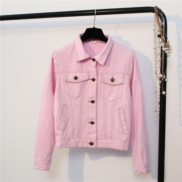 The Jeans Coats Female Casual Jacket