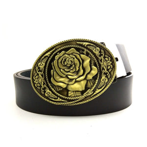 The Rose belt buckle.