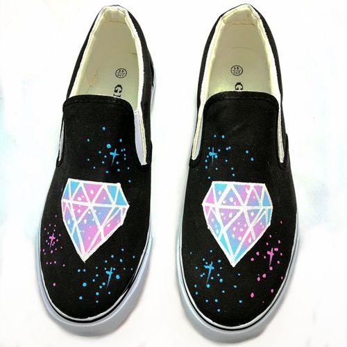 Canvas Hand Painted Shoes