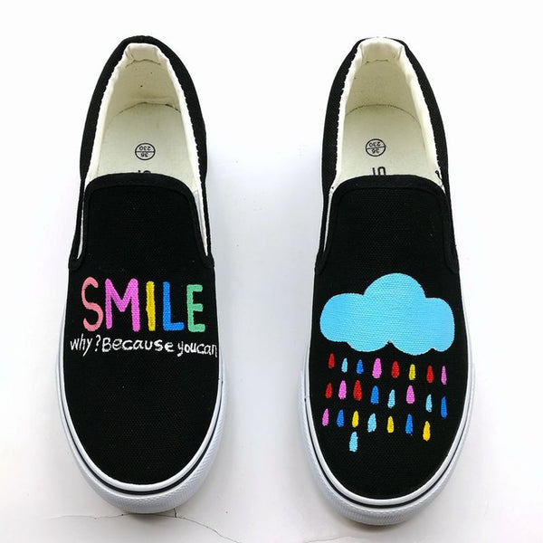 Canvas Hand Painted Shoes