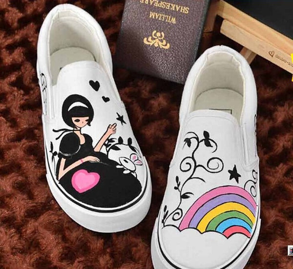 Canvas Hand Painted Shoes