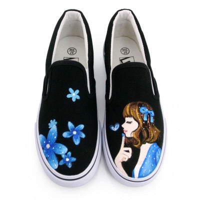 Canvas Hand Painted Shoes