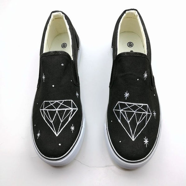 Canvas Hand Painted Shoes