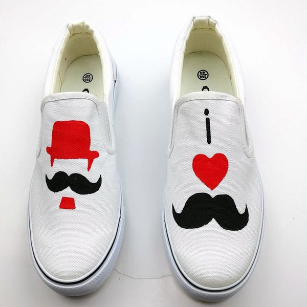 Canvas Hand Painted Shoes