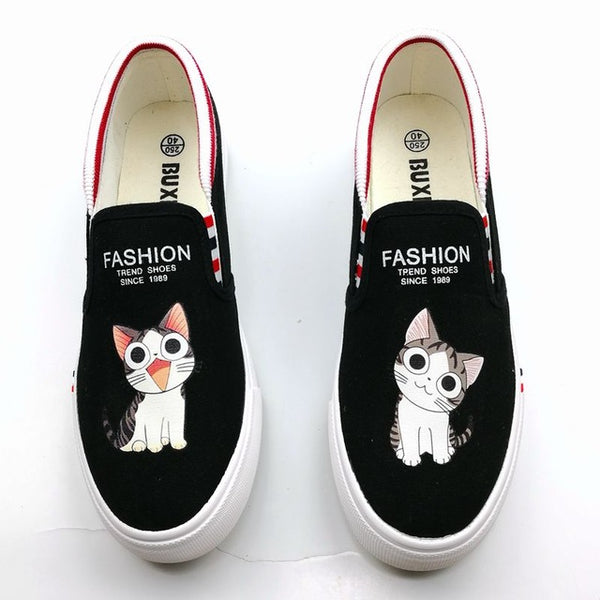 Canvas Hand Painted Shoes