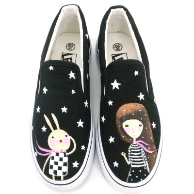 Canvas Hand Painted Shoes