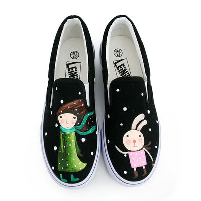 Canvas Hand Painted Shoes