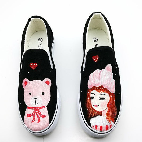 Canvas Hand Painted Shoes