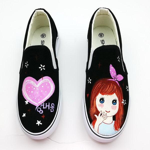 Canvas Hand Painted Shoes