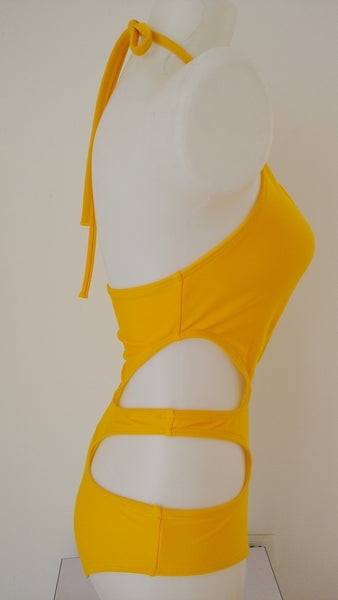 The Lady Yellow Swimsuit