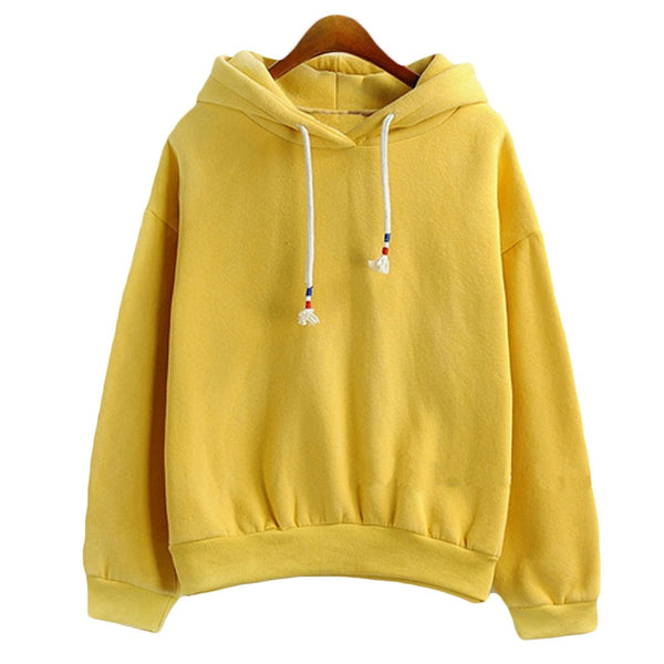 The Solid Leisure Hooded Hoodie